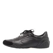 Dior Vintage Pre-owned Laeder sneakers Black, Dam