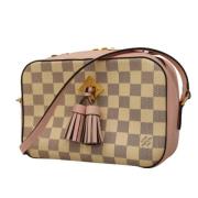 Louis Vuitton Vintage Pre-owned Canvas louis-vuitton-vskor Beige, Dam