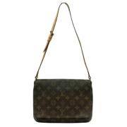 Louis Vuitton Vintage Pre-owned Canvas louis-vuitton-vskor Brown, Dam