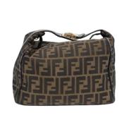 Fendi Vintage Pre-owned Canvas fendi-vskor Brown, Dam