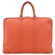 Louis Vuitton Vintage Pre-owned Canvas louis-vuitton-vskor Orange, Dam