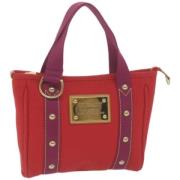 Louis Vuitton Vintage Pre-owned Canvas louis-vuitton-vskor Red, Dam