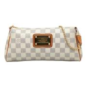 Louis Vuitton Vintage Pre-owned Canvas louis-vuitton-vskor White, Dam