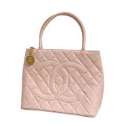 Chanel Vintage Pre-owned Laeder chanel-vskor Pink, Dam