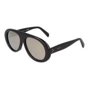 Celine Stiliga Pilot Solglasögon Black, Unisex