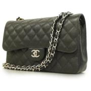 Chanel Vintage Pre-owned Laeder chanel-vskor Black, Dam