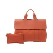 Hermès Vintage Pre-owned Tyg handvskor Orange, Dam