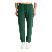 MC2 Saint Barth Elastiska midja joggers med logodetalj Green, Herr