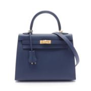 Hermès Vintage Pre-owned Laeder handvskor Blue, Dam