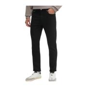 Calvin Klein Slim Fit Denim Jeans för Män Black, Herr