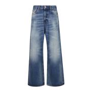 Diesel Vintage Stil Denim Byxor Blue, Dam