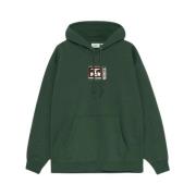 Obey TV Fleece Sweatshirt Green, Herr