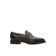 Tod's Klassiska Svarta Läderloafers Black, Herr