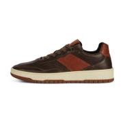 Boggi Milano Läder Sneakers Brown, Herr