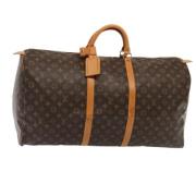 Louis Vuitton Vintage Pre-owned Canvas louis-vuitton-vskor Brown, Dam