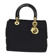 Dior Vintage Pre-owned Tyg dior-vskor Black, Dam