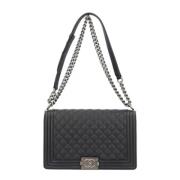 Chanel Vintage Pre-owned Laeder chanel-vskor Black, Dam