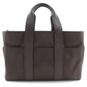 Hermès Vintage Pre-owned Canvas handvskor Brown, Dam