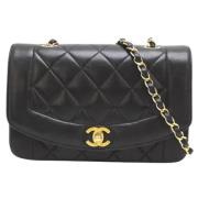 Chanel Vintage Pre-owned Laeder chanel-vskor Black, Dam