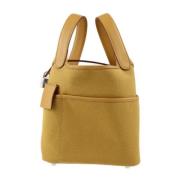 Hermès Vintage Pre-owned Canvas totevskor Beige, Dam