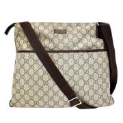 Gucci Vintage Pre-owned Laeder gucci-vskor Beige, Dam