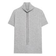 Elena Mirò Stilren Maglia Topp Gray, Dam