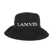 Lanvin Vändbar hinkhatt Black, Dam