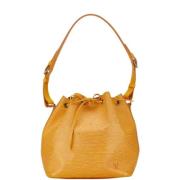 Louis Vuitton Vintage Pre-owned Laeder louis-vuitton-vskor Yellow, Dam