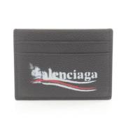 Balenciaga Vintage Pre-owned Laeder plnbcker Black, Dam