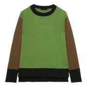 Elena Mirò Stilren Maglia topp Green, Dam