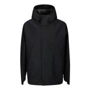 Lemaire Mjuk Teknisk Parkas Jacka Black, Herr