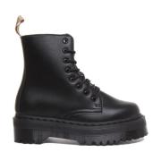 Dr. Martens Chunky Platform Stövlar Svart Unisex Black, Dam