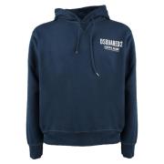 Dsquared2 Urban Cool Hoodie Blue, Herr