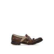 Church's Vintage Shanghai Loafers med Fransar Brown, Dam