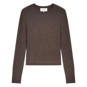 Ba&Sh Jinie Sweater Brown, Dam