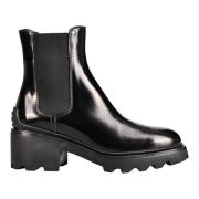 Tod's Stiliga Ankelboots Black, Dam