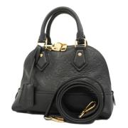 Louis Vuitton Vintage Pre-owned Tyg handvskor Black, Dam