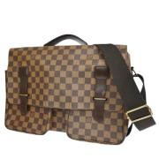 Louis Vuitton Vintage Pre-owned Canvas louis-vuitton-vskor Brown, Dam