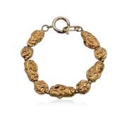 Chanel Vintage Pre-owned Metall chanel-smycken Yellow, Dam