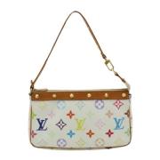 Louis Vuitton Vintage Pre-owned Canvas louis-vuitton-vskor White, Dam