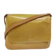 Louis Vuitton Vintage Pre-owned Laeder louis-vuitton-vskor Beige, Dam