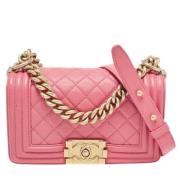 Chanel Vintage Pre-owned Laeder chanel-vskor Pink, Dam