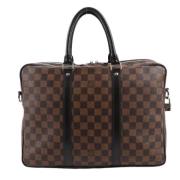 Louis Vuitton Vintage Pre-owned Laeder louis-vuitton-vskor Brown, Herr