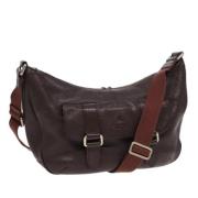 Burberry Vintage Pre-owned Tyg axelremsvskor Brown, Dam