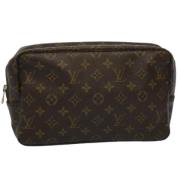 Louis Vuitton Vintage Pre-owned Canvas louis-vuitton-vskor Brown, Dam