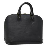 Louis Vuitton Vintage Pre-owned Laeder handvskor Black, Dam