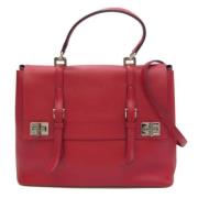 Prada Vintage Pre-owned Laeder prada-vskor Red, Dam