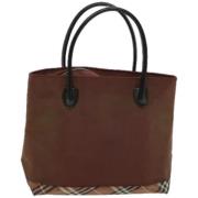 Burberry Vintage Pre-owned Tyg handvskor Brown, Dam