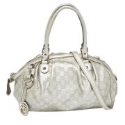 Gucci Vintage Pre-owned Laeder gucci-vskor Gray, Dam