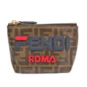 Fendi Vintage Pre-owned Canvas fendi-vskor Brown, Dam